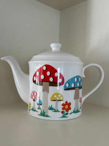 Cath Kidston Toadstool Mushroom Teapot Large