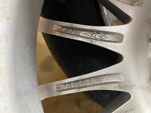 FORD FIESTA MK7 CALIBRE 15" ALLOY WHEELS SET 15 SPOKE 8 STUD 4X100 15X6 1/2 JJ - Picture 13 of 15