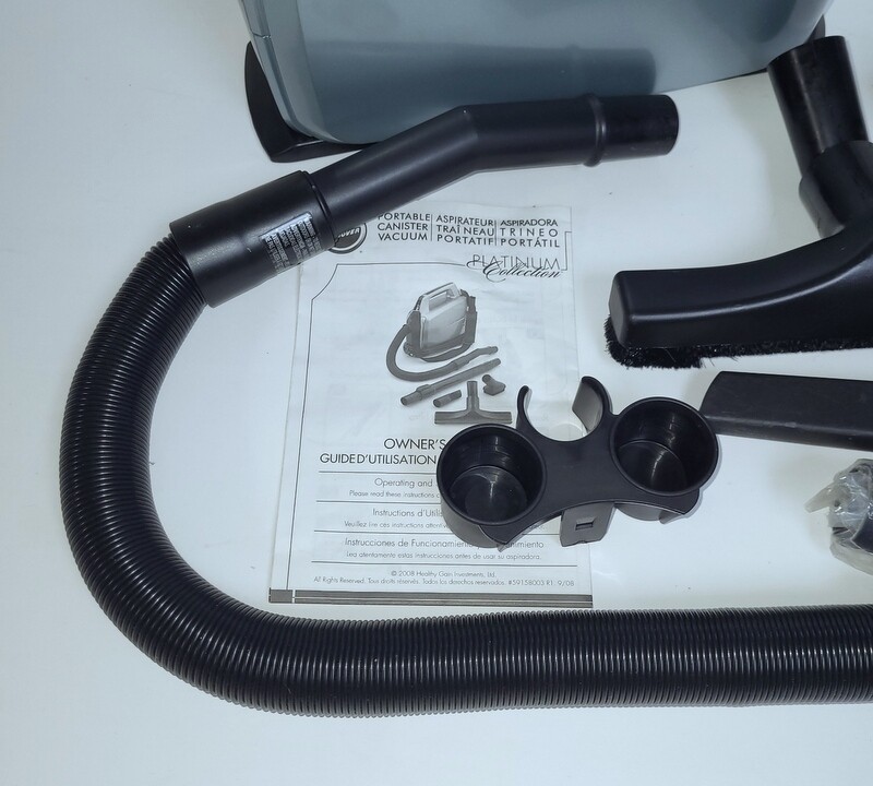 Hoover SH10000 Platinum Collection Portable Canister Vacuum See