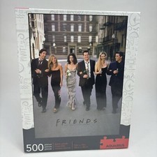 Friends Jigsaw Puzzle TV Show Wedding 500 Pieces Aquarius Family - New & Sealed