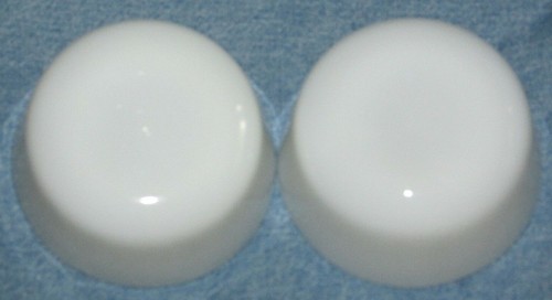 Vintage Anchor Hocking Custard Dishes~Set of 2~Milk Glass~Hold about 1 cup~USA - Picture 3 of 3