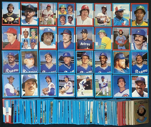 1982 Topps Stickers - Baseball Cards - #1-130 - Complete Your Set - You U Pick