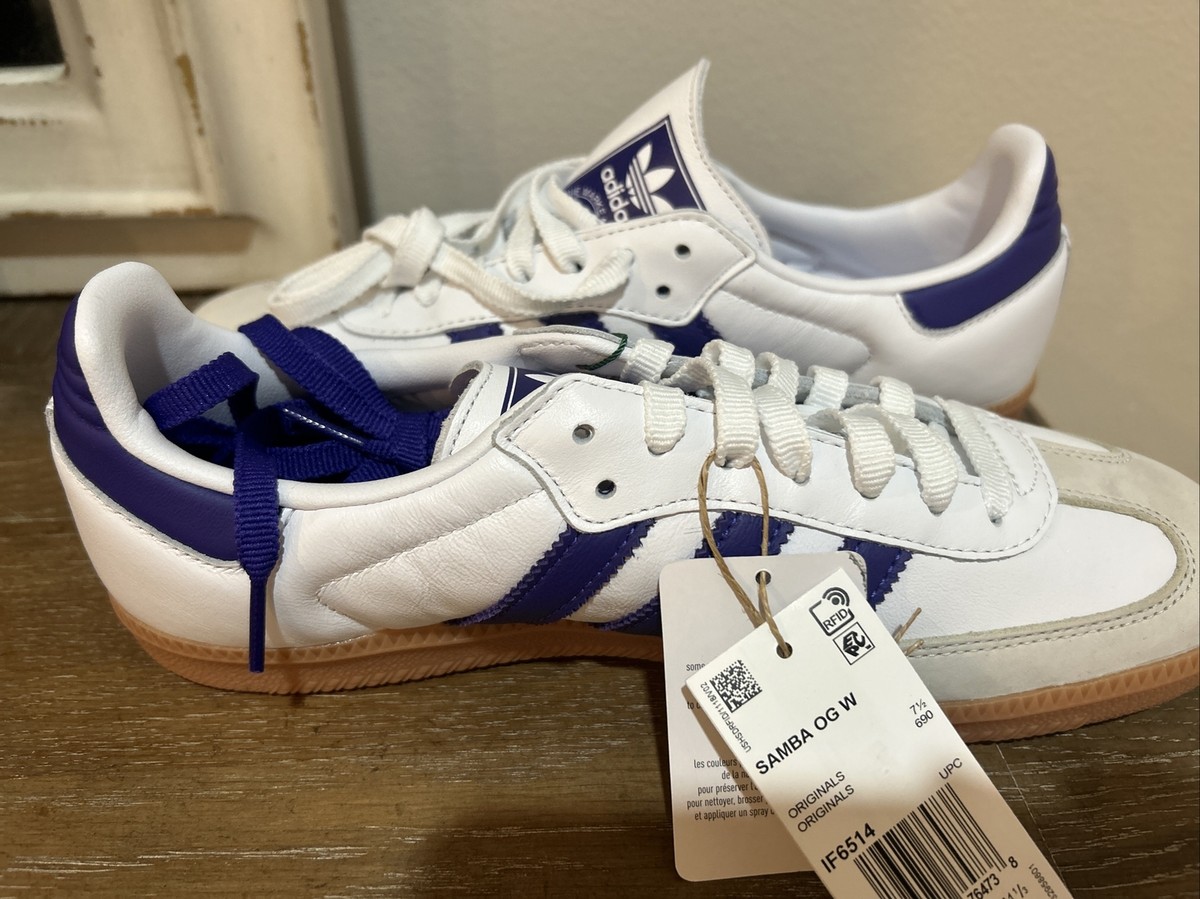 スニーカー ADIDAS ORIGINALS Woman Sneakers White IF6514 adidas Originals Samba OG White Energy Ink Women's Size