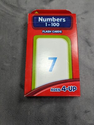 School Zone Numbers  Flash Cards Ages 4 Up Early Learning Counting Numbers