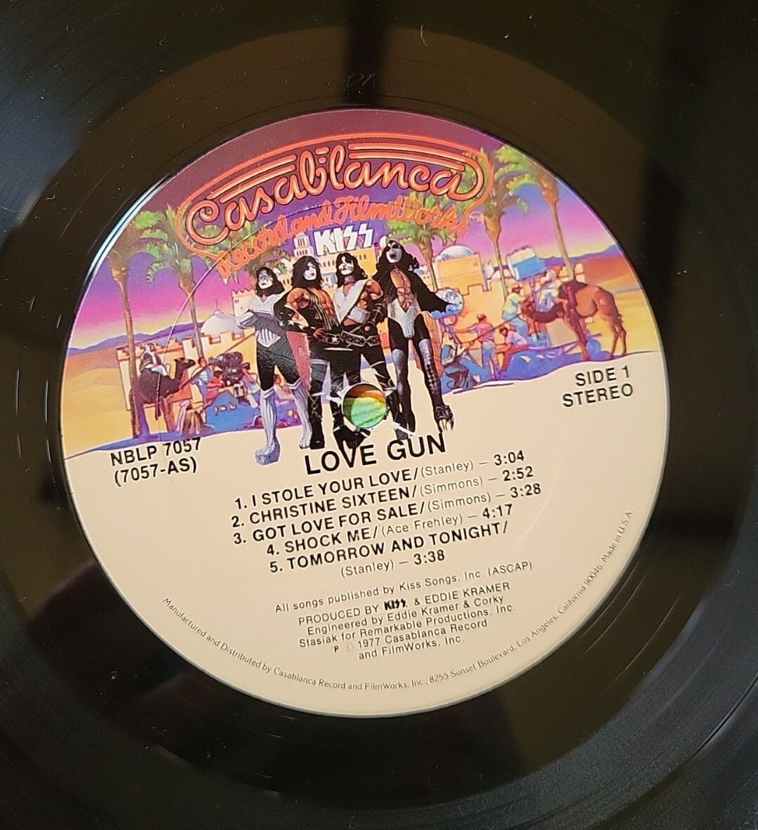 Nblp Kiss - Love Gun LP 1st Press 1977 Sterling Sound NBLP 7152 VG+ | eBay
