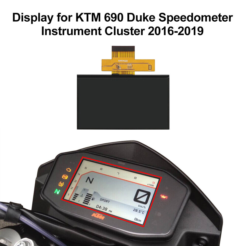 Display for KTM 890 790 690 Duke Speedometer Instrument Display for KTM 890 790 690 Duke Speedometer Instrument