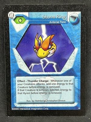 MAGI NATION TCG PROMO DEMO STORM RING NM ENG