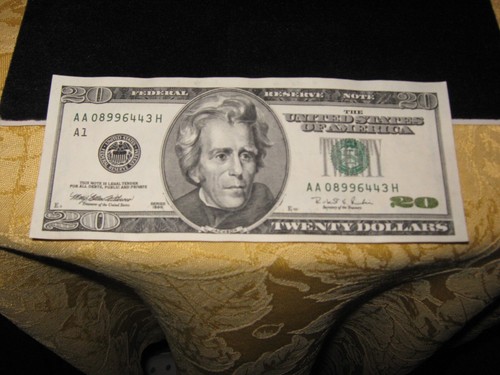 1996 Series $20 Twenty Dollar Bill Note Crisp UNC. Must See!