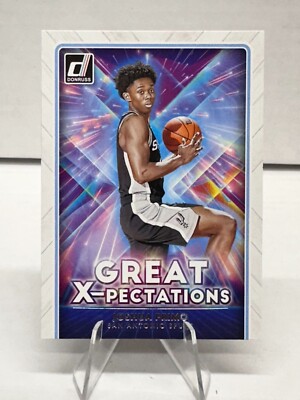 2021-22 Panini Donruss Great X-Pectations #3 Joshua Primo San Antonio Spurs