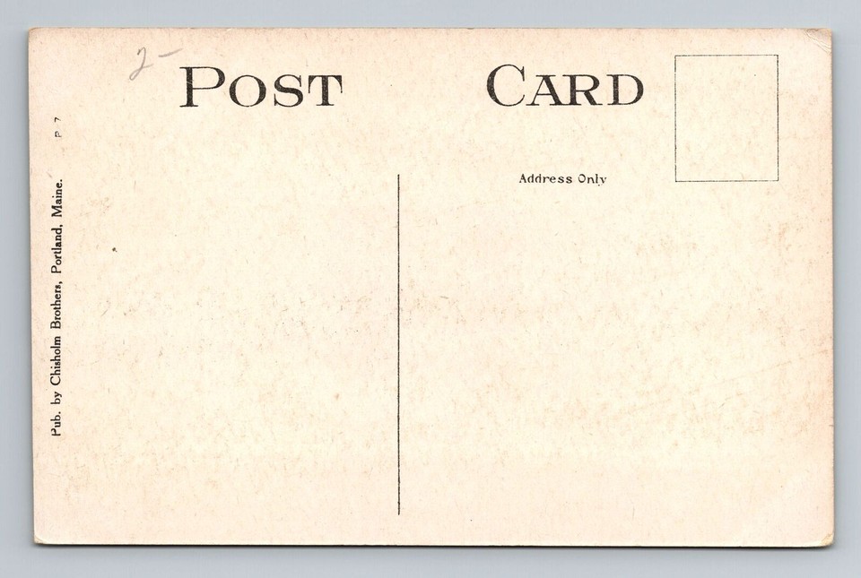 Sebago Lake MEMaine, Frye's Leap, Pulpit Rock, Antique, Vintage Postcard eBay