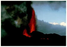 Hawaii, Kilauea Eruption, 1984-1985, Lava Fountain Postcard