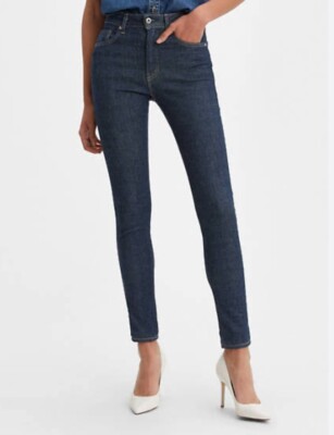Levi's Jeans | Levi's Made & Crafted Womens Cigarette Slim Jeans Italian Denim Dark Blue Sz 29 | Color: Blue | Size: 29