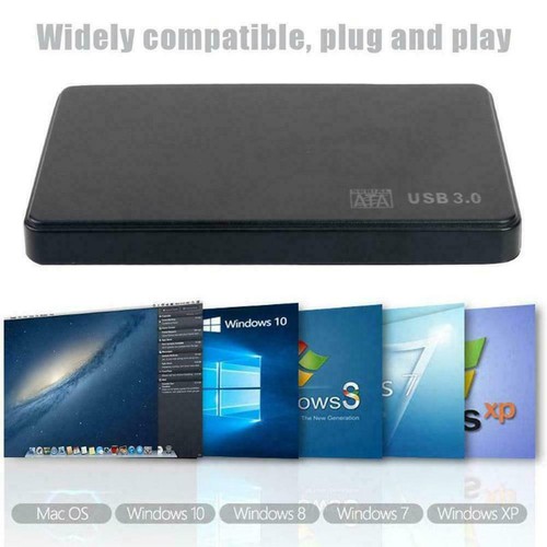 2.5In HDD SSD Case Sata to USB 3.0/2.0 Hard Drive Box Enclosure Adapter S5X2 - Afbeelding 11 van 14