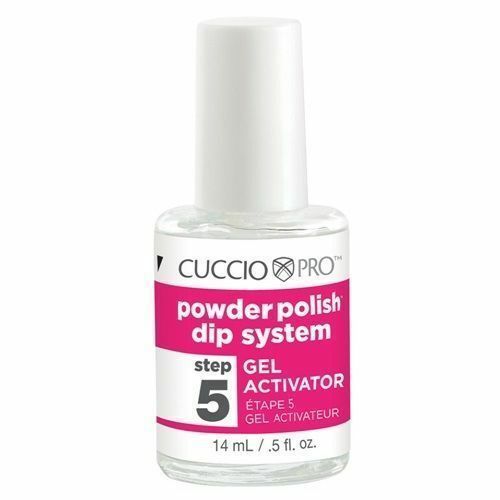 CUCCIO Pro Powder Polish Dip System Nail Gels- Steps 5 - 0.5 Fl. Oz / 14 ml