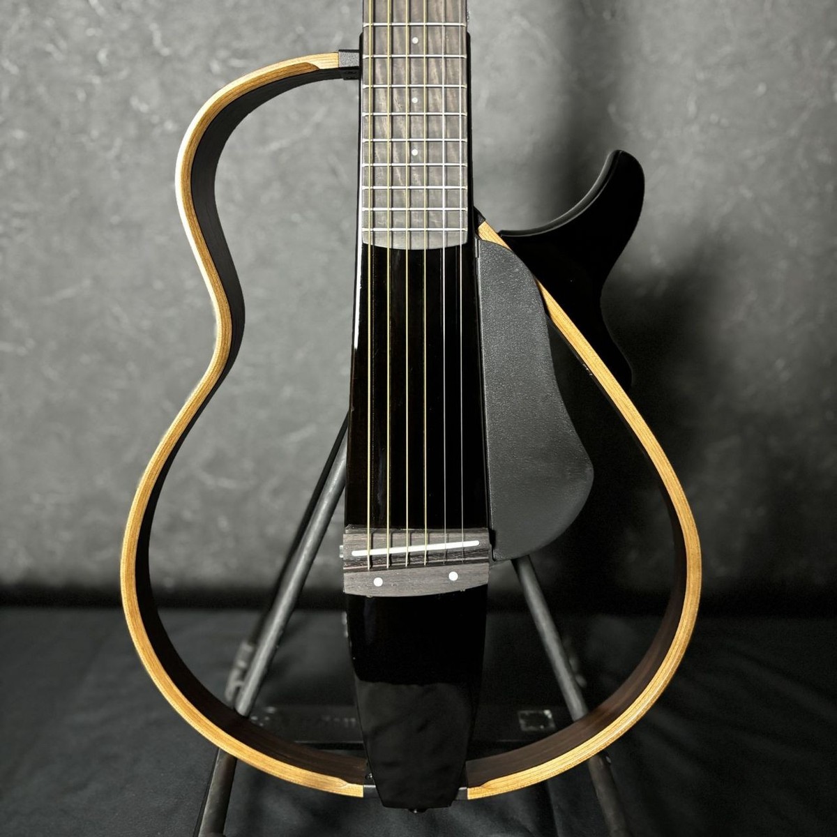 YAMAHA SLG200S TBL Translucent Black Silent Guitar 889025100557| eBay