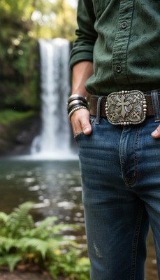 Boucle De Ceinture Cowboy Style Western – Parfaite Pour Compléter Votre Look Rétro
