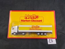 werbetrucks 1:87, Netto Discount, Maxh&uuml;tte, Selten, Lebensmittel, OVP, H0, LKW,