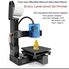 Mini impresora 3D EasyThreed, negra