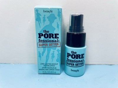 BENEFIT - THE POREFESSIONAL SUPER SETTING - MAKEUP SETTING SPRAY - 0.5 OZ  - NEW