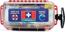 Marine Waterproof First Aid Kit for Boat, Kayak, Sailing & Beach