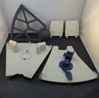 Vintage Star Wars Death Star Space Station Playset Parts Lot Kenner 1978