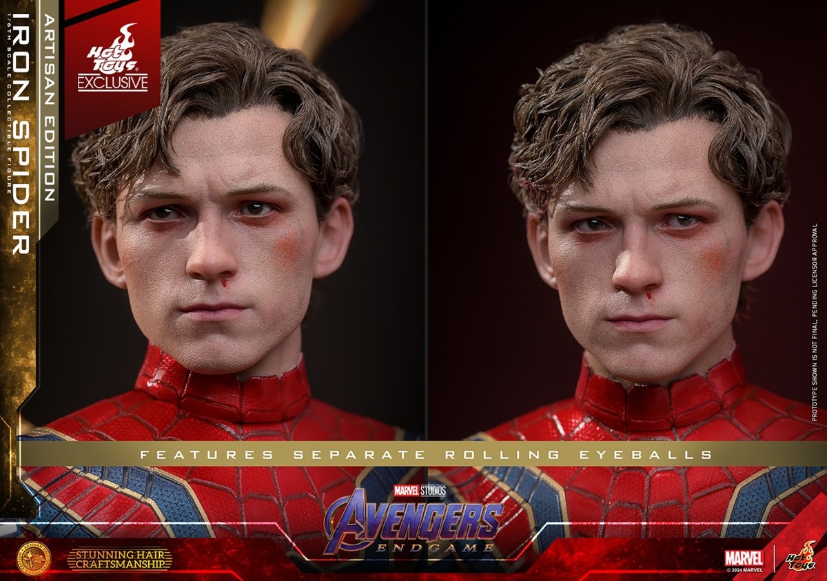Ready to Ship**Hot Toys MMS762AE Avengers: Endgame Iron Spider 