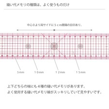 60cm D-Grid Ruler