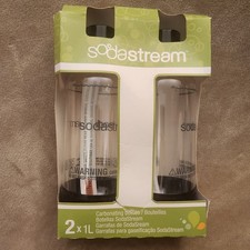 2 Pack Liter Sodastream Carbonating Bottles B...