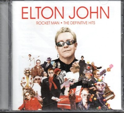 ELTON JOHN - Rocket Man (The Definitive Hits) - CD Album *NEW & SEALED**Best Of*