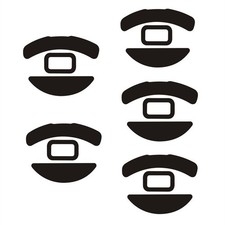 0.6mm Mouse Feet Sticker Pad Skate For Razer DeathAdder V2 Gaming Esports Mouse