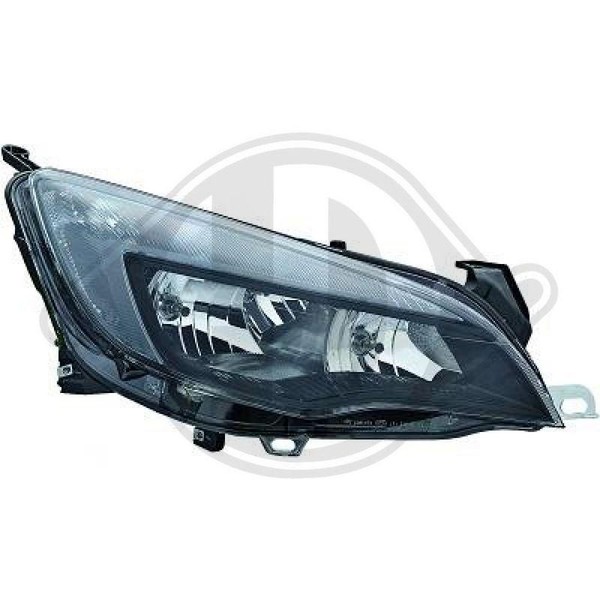 Hauptscheinwerfer Diederichs 1807184 Hd Priority Parts FüR Opel Rechts-image