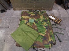 Orig. NL Armee KL Poncholiner Steppdecke 220 x 160cm DPM incl. Packsack NEU
