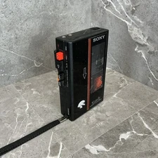Vintage Sony TCM-12 Cassette Recorder Walkman - FOR PARTS/NOT WORKING