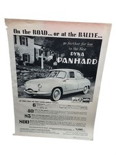 1958 Dyna Panhard Print Ad Citroen French Car Vintage Auto 1958 Dyna Panhard Print Ad Citroen French Car Vintage Auto