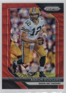 2018 Panini Prizm Red Wave Prizm /149 Aaron Rodgers #127