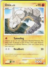 Onix 92/130 Common Diamond & Pearl Pokemon Lightly Played on eBay