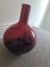 Royal Doulton Flambe Veined Vase