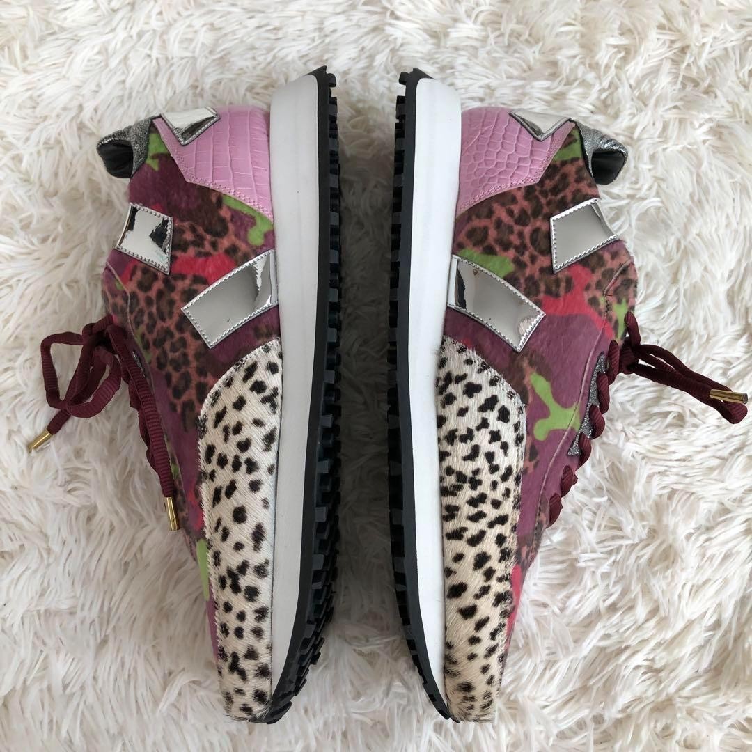 Philippe Model Ghoud Multicolor Leopard Haircalf … - image 6