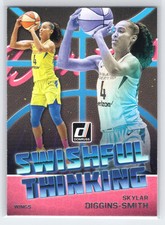Skylar Diggins-Smith - 2019 Donruss WNBA - Swishful Thinking #10 - Dallas Wings