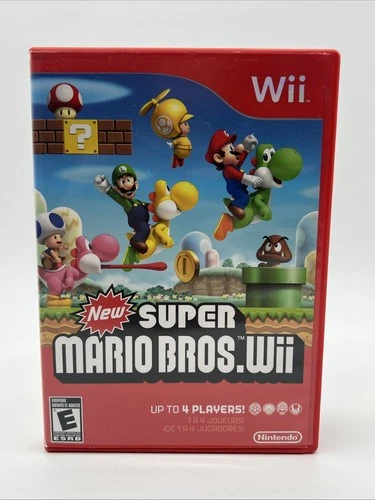 New ListingNew Super Mario Bros. Wii (Nintendo Wii, 2009) Complete