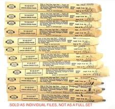 VIGOR Swiss Precision Needle Files Various Sizes Shapes Cuts Watch Jewelry Tool