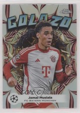 2023-24 Topps Chrome UEFA Club Competitions Golazo Jamal Musiala #GL-8 15ue