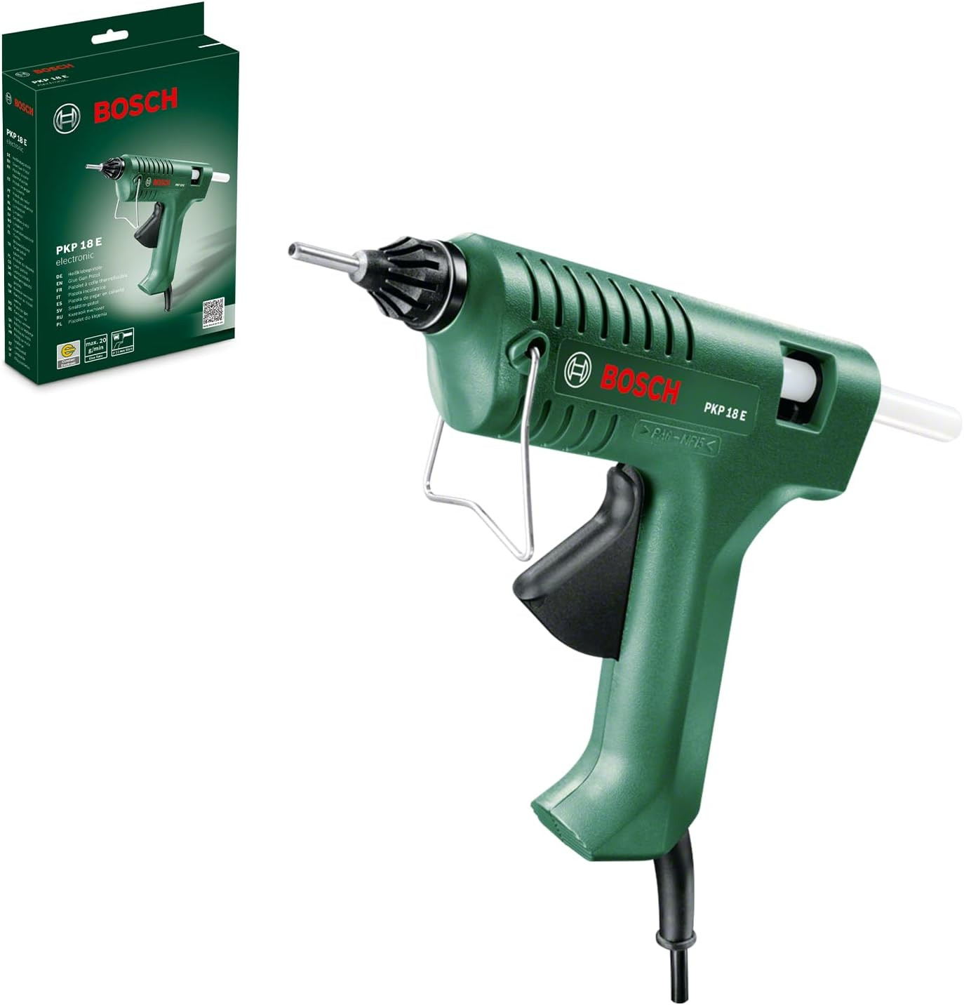 Pistola per Colla a Caldo Bosch PKP 18 E - Precisione Professionale 240V