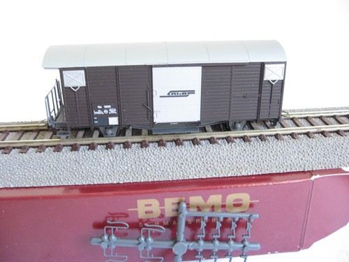 WK224* BEMO H0m 2250118 RhB GB 5028 Güterwagen OVP | Zustand: Gebraucht