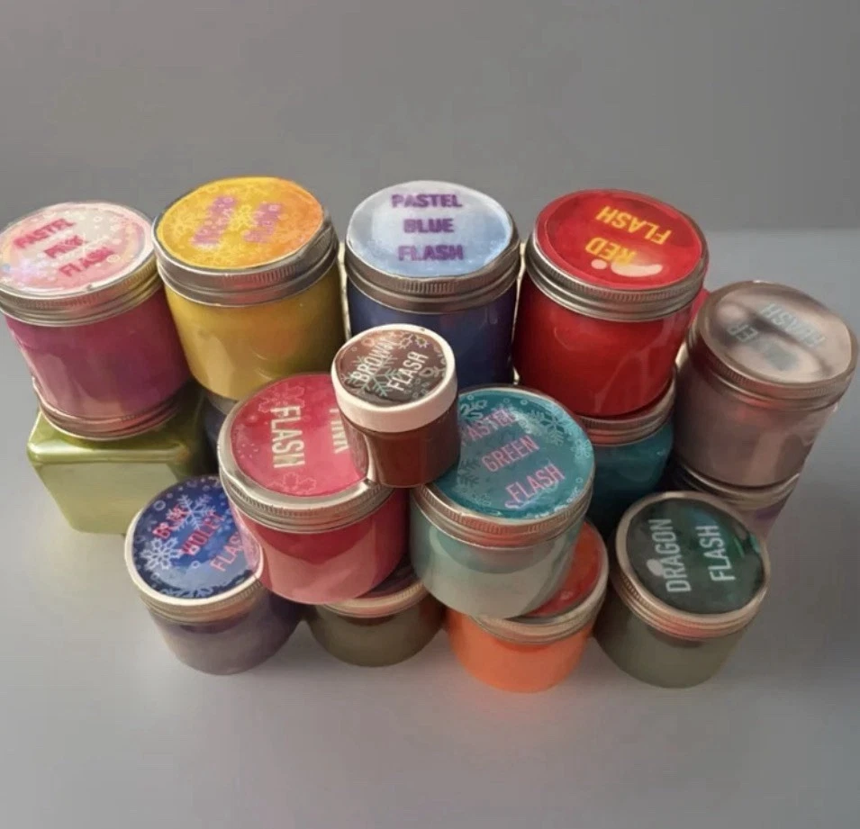 Lote Pintura Metálica Folkart Color Shift - 17 Colores Diferentes - Envío Gratis Foto 2 de 4