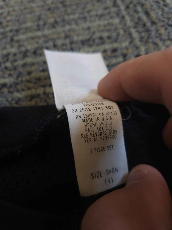 Camisa Jersey Vintage Años 90 Philadelphia Phillies Niños Malla Talla 4 Hecha en EE. UU. Foto 3 de 4