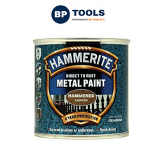 Hammerite 5084822 Direct To Rust Hammered Metal Paint Copper 250ml