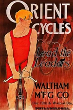366858 Riding Orient Bicycle Bike Cycle Waltham Philadelphia Art Poster