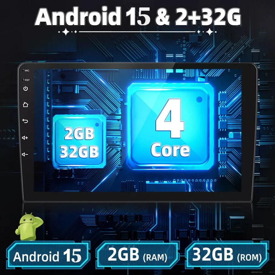 Для 1987-1996 Dodge Dakota 6,8» Android 15 Carplay автомобиля стерео радио GPS навигатор WIF - Изображение 4 из 4