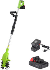 Motozappa per Orto Elettrozappa Batteria Litio 20V 4000 Mah Zappatrice Zappa a M